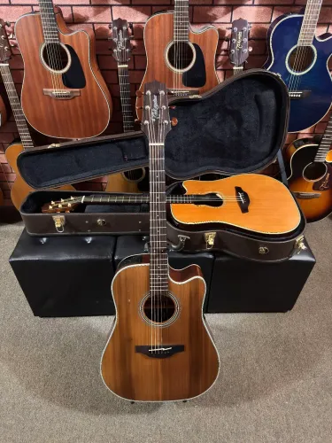 Violão Takamine Gd20ce folk tampo sólido cedro elétrico regulado ANALISO TROCAS