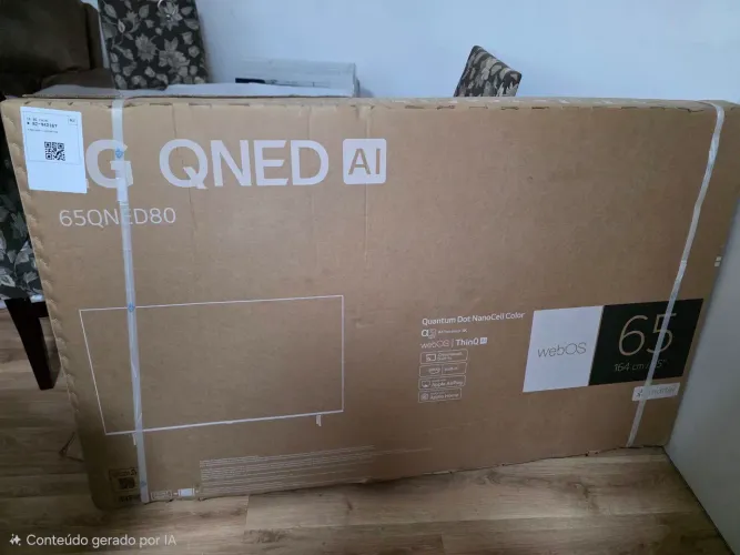 Smart tv lg qned 65 polegadas