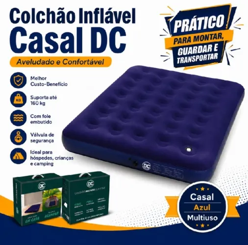 2 Colchão inflável