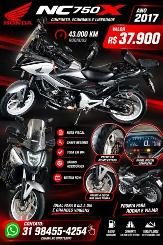 OPORTUNIDADE NC750 x