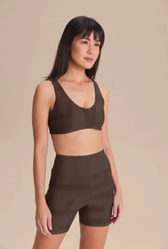 Conjunto maxi live marrom P