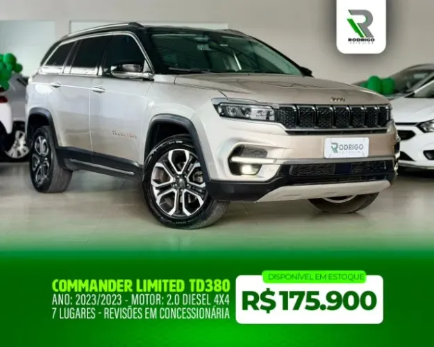 Jeep Commander Limited Td380 2.0 4X4 Die.aut 2023