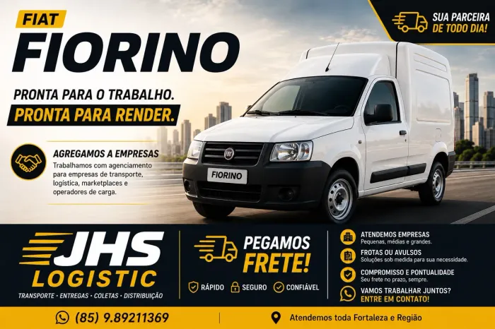 Transporte logístico para empresas e serviço pessoal 