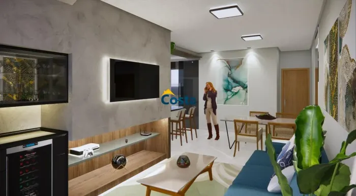 Casa nova com 3 quartos com suíte no Novo horizonte - cobertura