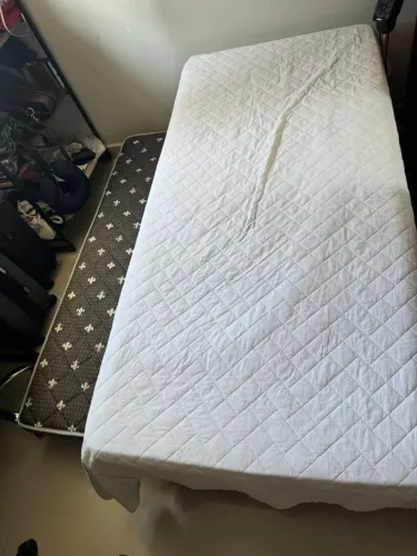 Cama box solteiro com bicama