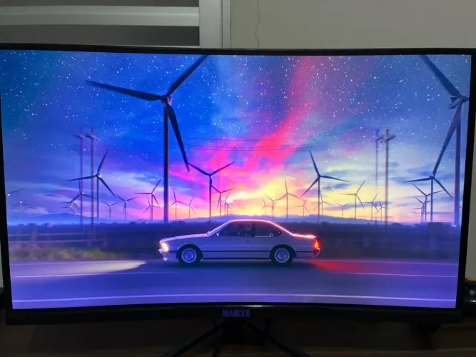 Monitor Gamer Mancer Valak 180Hz - Ótimo Estado