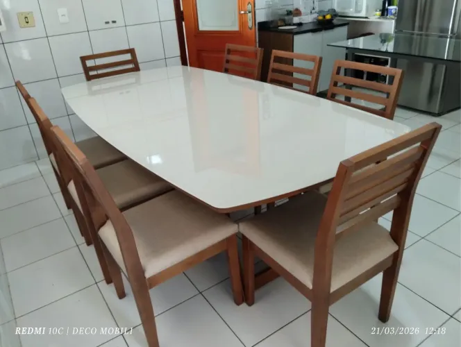 Mesa de jantar madeira 
