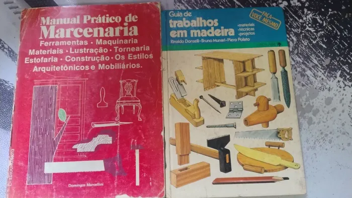 Livros Marcenaria - Faça você mesmo 