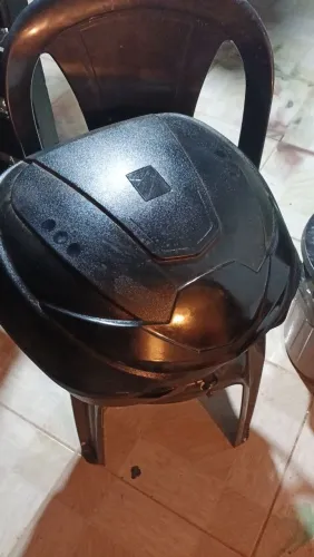 Baú com suporte pra moto