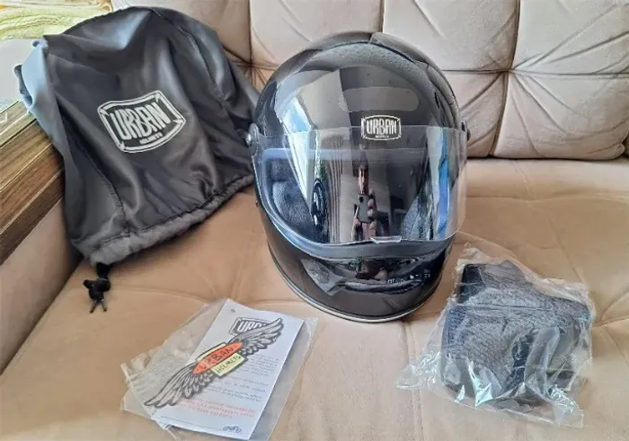 CAPACETE FECHADO URBAN BIGBORE S BLACKOUT TAMANHO 60