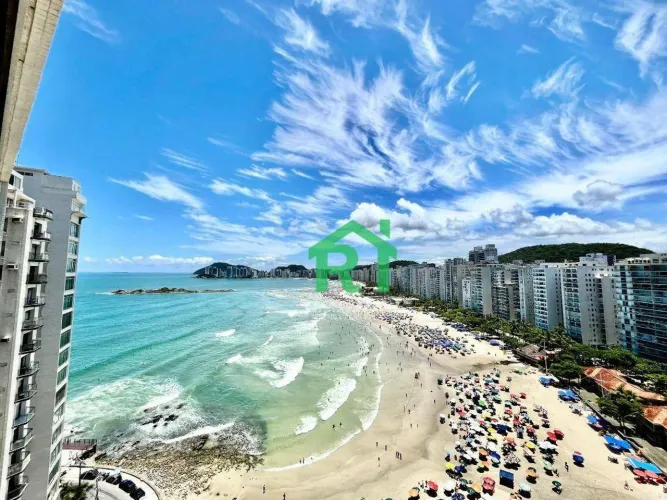 Apartamento com 3 dormitórios à venda, 200 m² por R$ 800.000,00 - Pitangueiras - Guarujá/S