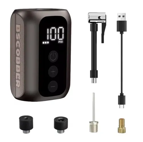 Bomba de Ar digital compressor para bicicleta 