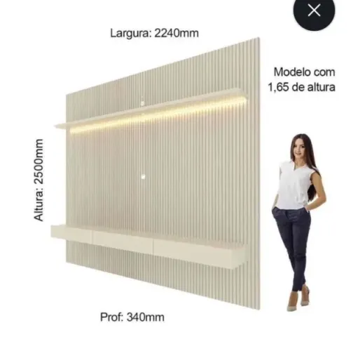 Painel com led