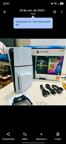 PlayStation 5 1TB 1 CONTROLE UM JOGO