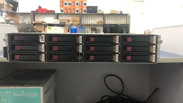 Storage Hp Ag638b Msa20 12 Baias Sata Usado Com Fonte