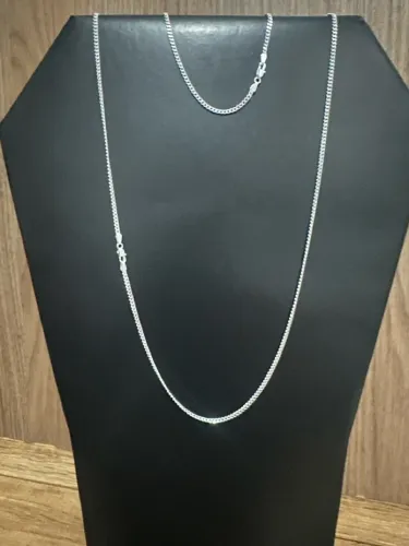 Corrente e Pulseira de Prata