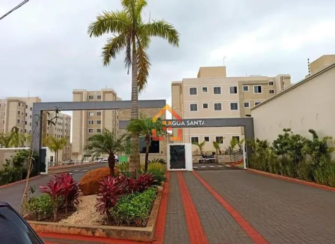 Apartamento locação no Ed. Lagoa Santa, com 2 quartos, 45 m², por R$ 1.200,00/ mês - Acqua