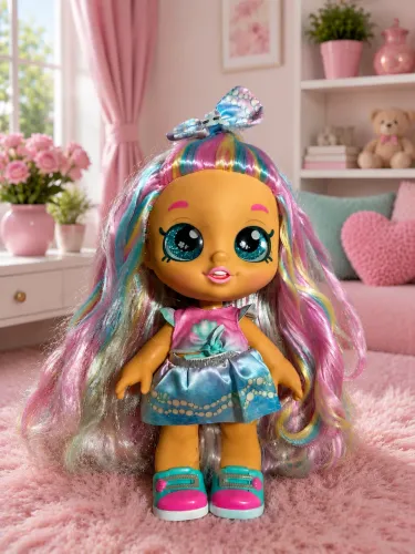 Boneca De Brincar Kindi Kids Kind Scented Sisters - 25 Cm - Pearlina