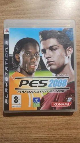 Jogo PES 2008 PS3 Mídia Física Original
