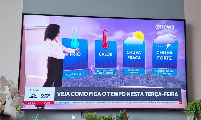 Smart TV Samsung QLED 55'' só à vista