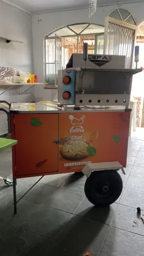 Carrinho de pizza