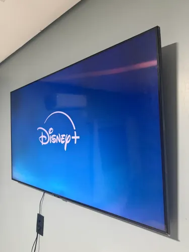 Smart tv 50 Samsung cristal 4k com caixa, controle pezinho(faço entrega)