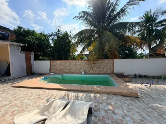 Alugo casa 3 quartos com piscina 400m² - Nova iguaçu,Moquetá