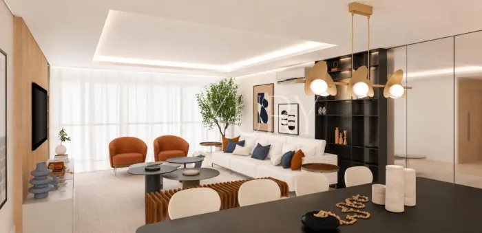 Apartamento Jardim América. Reformado e mobiliado, com 146.0 m², 2 suítes, e 2 vagas