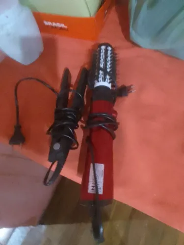 Escova giratoria+prancha