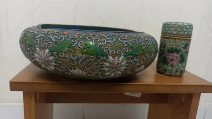 Conjunto Decorativo Way Design - Cloisonné Oriental