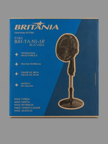 Ventilador de Coluna Britânia Maxx Force 75W BVT350 220v