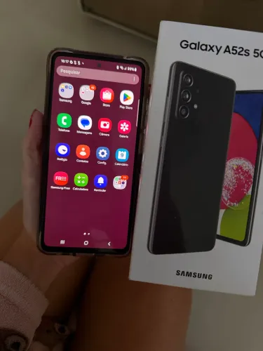 Samsung Galaxy A52s 5G - 128GB Preto