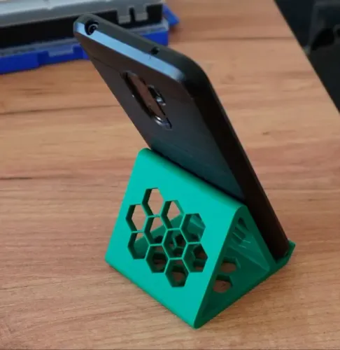 Suporte para Celular de Mesa em Impressão 3D Universal Base Porta Celular para Escritório