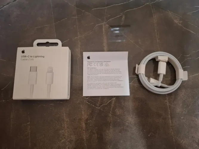 Cabo Apple USB-C para Lightning 60W Original 1m Novo | Lacrado