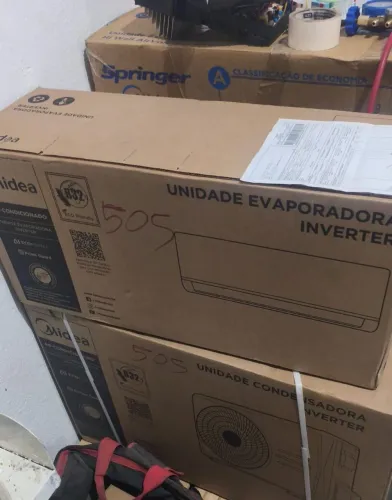 Ar condicionado midea 127V instalado!