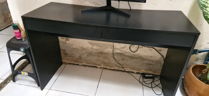Escrivaninha Mesa de Escritório com Gavetas