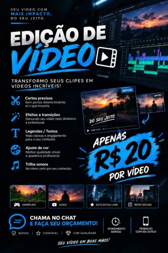Edição de vídeo