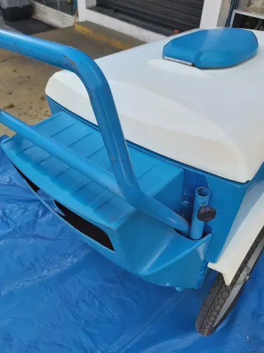 Carro térmico para coco e outros 