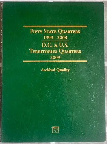 Coleção completa Statehood Quarters 1999-2009