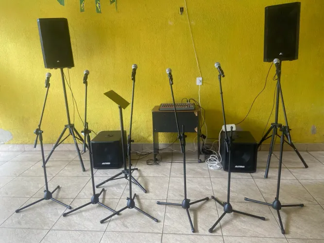 Sistema de Som - Completo