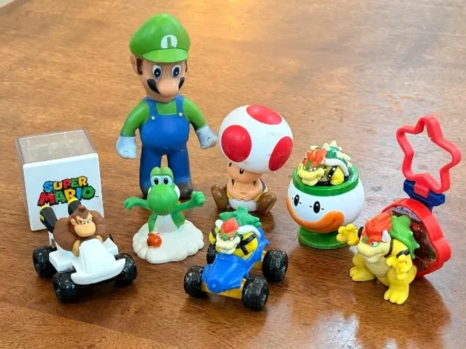 Kit Super Mario Bros 8 Peças