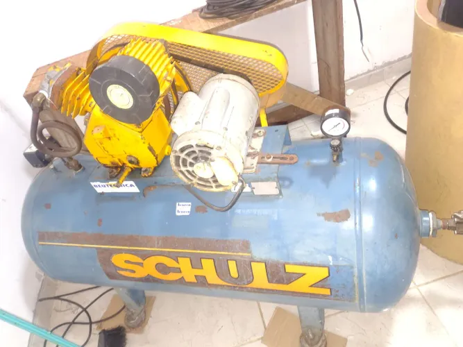 Compressor de ar monofásico 15 pés 175 libras