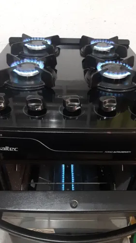 Fogão automático funcionando perfeitamente