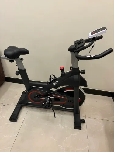 Bicicleta Ergométrica Para Spinning 8kg Odin Fit Cor Preto/Vermelho