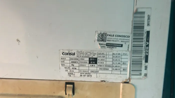 Freezer horizontal