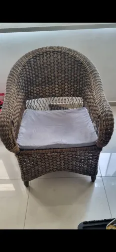 Poltrona de vime