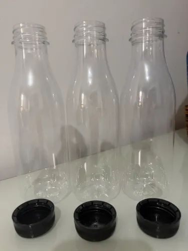 Garrafa com lacre para suco/açaí 500 ml - 10un