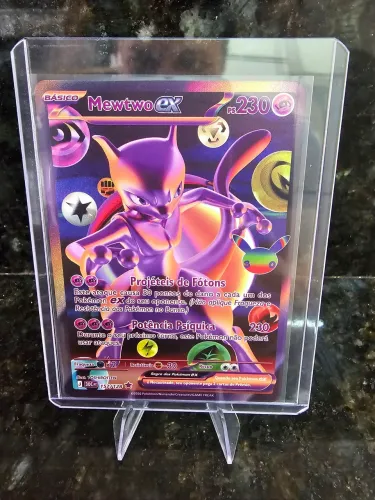 Carta Pokémon Mewtwo Ex 30 anos (157/128) (Nm)