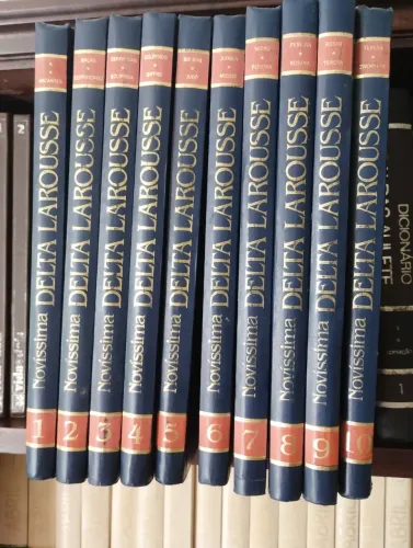 Novíssima Enciclopédia DELTA LAROUSSE (10 volumes)