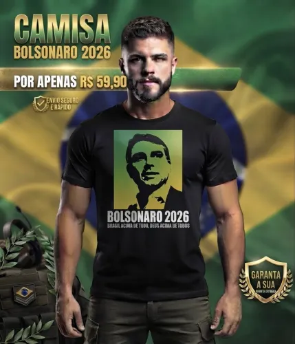 CAMISA BOLSONARO 2026